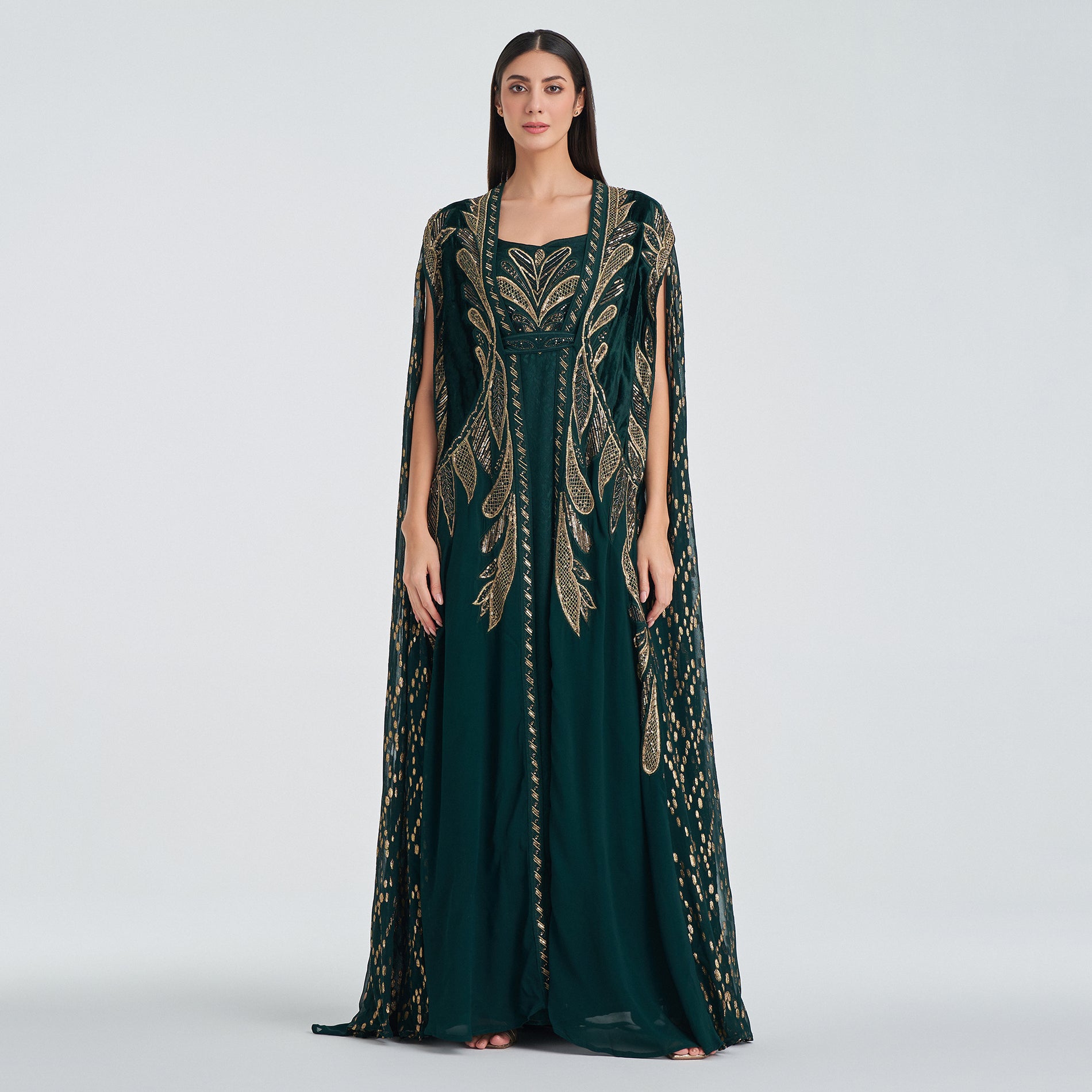 Long Evening Dress Collection: A Modest Dark Green Dress. Long Evening Dress Collection: A Modest Dark Green Dress.