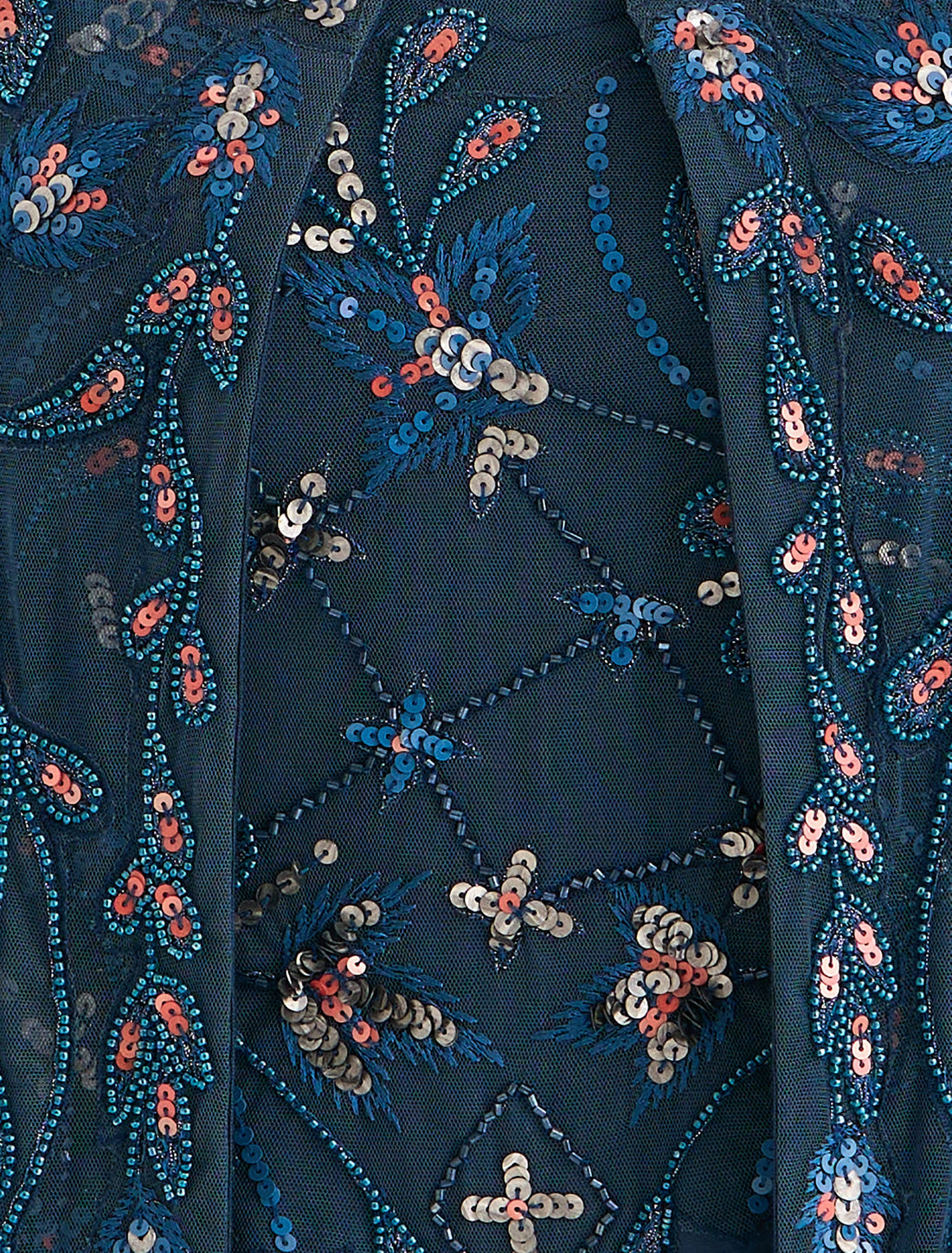 Evening Set with a distinctive design and delicate embroidery