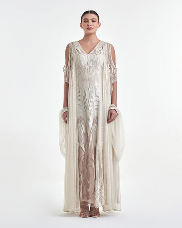 Royal Ivory Glow Dress