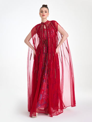 اجمل فستان باللون الاحمر